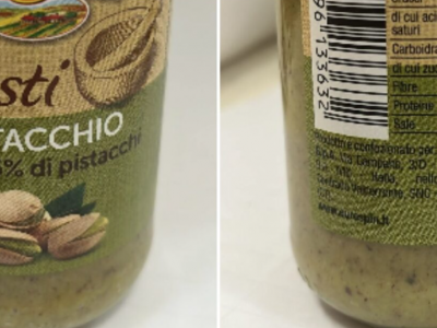 Aflatossine nel Pesto di pistacchio: il Ministero della Salute lancia l’allerta