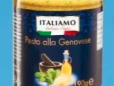 Lidl richiama pesto alla genovese del marchio Italiamo: potrebbe contenere ossido di etilene