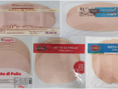 Altro richiamo del petto di pollo al forno per allergeni non dichiarati