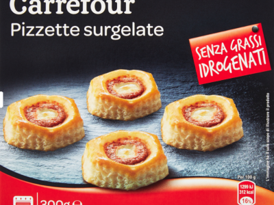 Carrefour richiama pizzette surgelate per soia non dichiarata in etichetta: gravi rischi per allergici e intolleranti. 