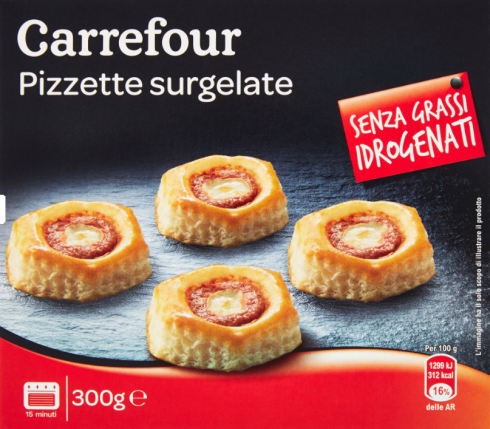 Carrefour richiama pizzette surgelate per soia non dichiarata in etichetta: gravi rischi per allergici e intolleranti. 