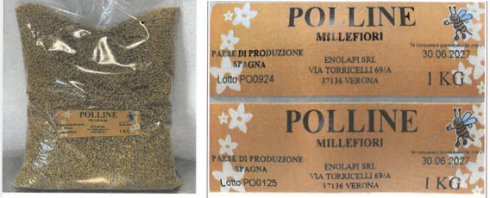 Alcaloidi pirrolizidinici oltre i limiti consentiti, richiamato polline millefiori in grani dai supermercati
