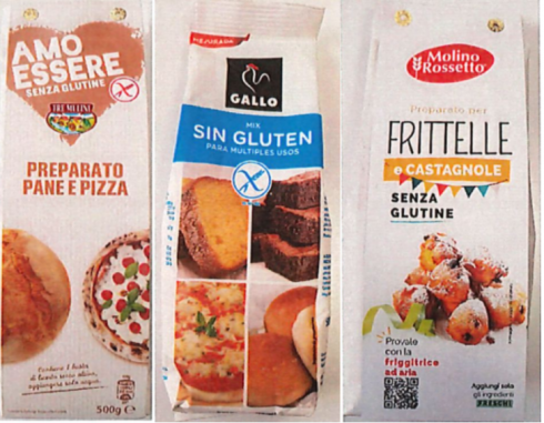 Attenzione ai preparati per pane, pizza e dolci senza glutine, allergene non dichiarato in etichetta
