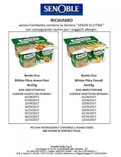 probiotici richiamati probiotici richiamati