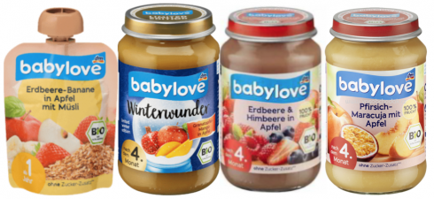 Ministero della Salute segnala richiamo purea di frutta per bambini Babylove di dm drogerie markt per tracce di aflatossine