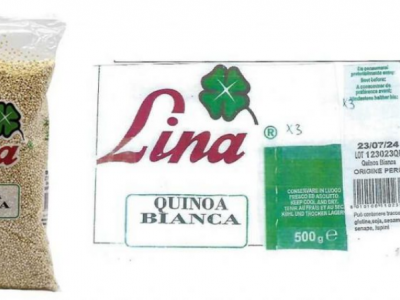 Quinoa bianca richiamata per rischio chimico