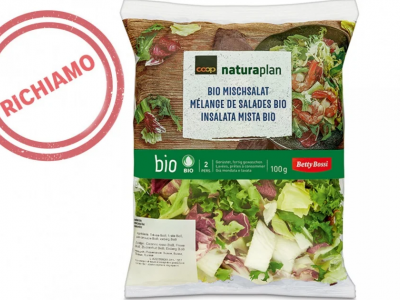 Svizzera e frontalieri, richiamata l'insalata mista bio Naturaplan con listeria