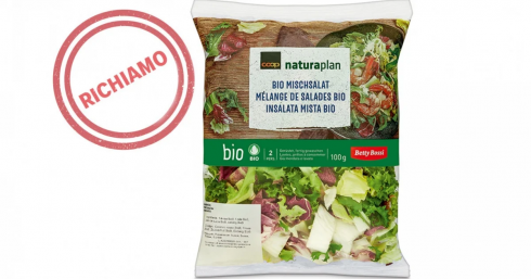 Svizzera e frontalieri, richiamata l'insalata mista bio Naturaplan con listeria