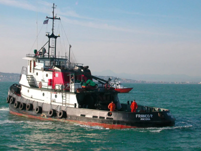 Il rimorchiatore "Franco P" salpato da Ancona per l'Albania è affondato nella parte più profonda dell'Adriatico  