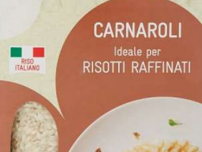 &ldquo;Rischio cadmio&rdquo; richiamato Riso Carnaroli, coinvolti i supermercati Conad