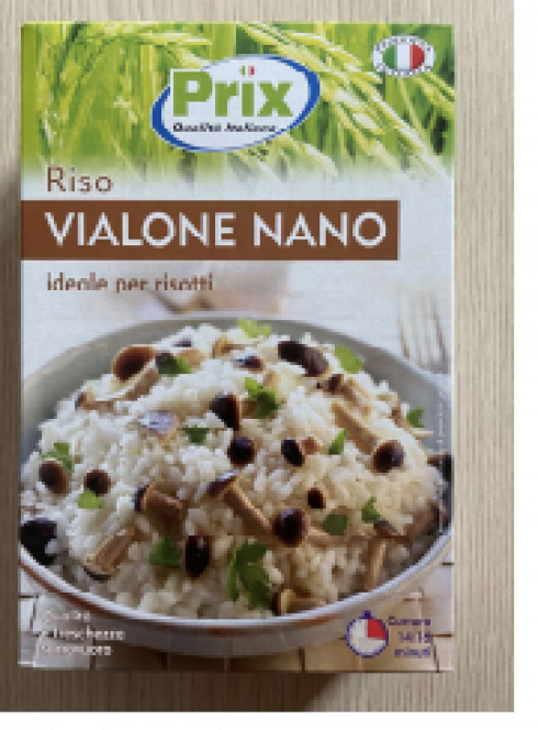 Fungicida nel riso: ministero della Salute richiama il Riso Vialone Nano a marchio PRIX