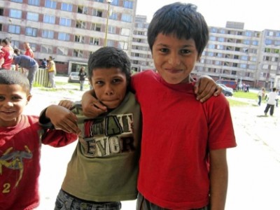 bambini rom a Kosice