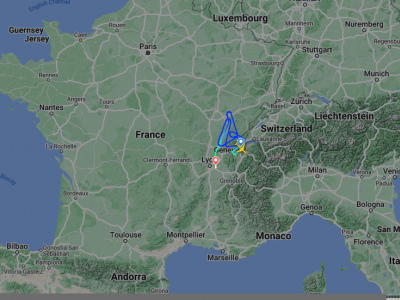 Emergenza aerea sui cieli di Ginevra: Canada A333 dirottato a Lione in Francia per problemi al computer