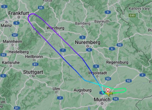 L’aereo ha un problema, volo Lufthansa per Bruxelles ritorna a Monaco dopo pochi minuti 