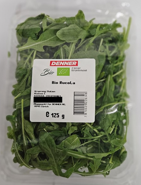 Salmonelle nella rucola bio della Denner
