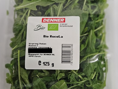 Salmonelle nella rucola bio della Denner