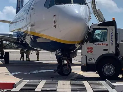 Malta, paura all’aeroporto di Luqa: aereo Ryanair si scontra con un'autocisterna