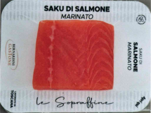 Saku di salmone richiamato per possibile presenza di Listeria monocytogenes