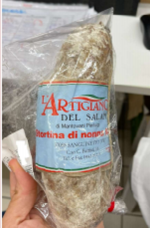 Presenza di Listeria monocytogene: richiamato salume "Stortina di nonna Maria"