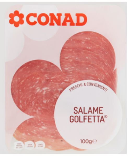 Allarme salmonella, Conad richiama salame affettato Golfetta confezionato