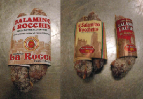 Presenza di salmonella, richiamati tre specialità di salumi a marchio Salumificio La Rocca 