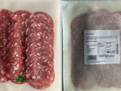 Presenza di Salmonella spp, richiamati alcuni lotti di salame Napoli