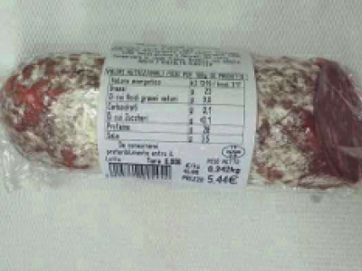 Carrefour richiama Salame Toscano Sottovuoto a marchio Bontà Toscane per possibile presenza di Listeria monocytogenes