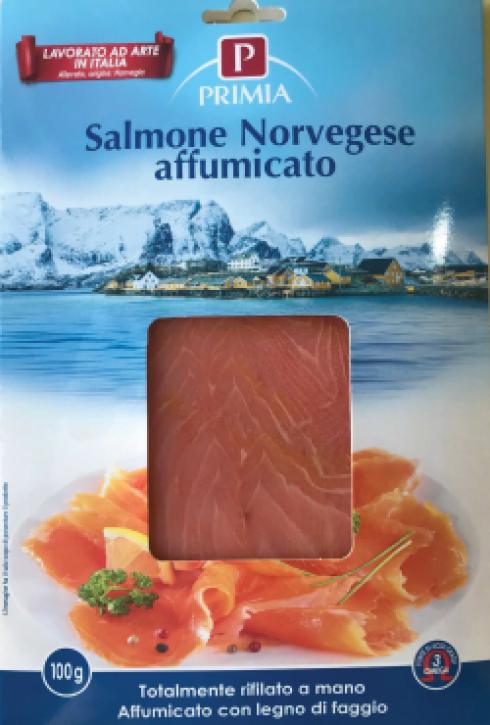 Rischio listeria, richiamato un lotto di salmone norvegese affumicato. 