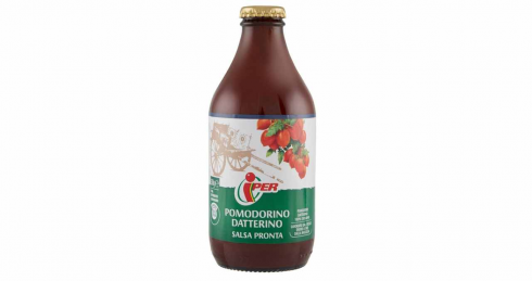 Frammenti di vetro nella salsa di pomodoro.