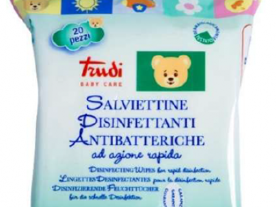 Esselunga richiama le salviette disinfettanti antibatteriche TRUDI BABY CARE. 