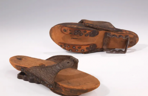 Portati alla luce sandali da donna bizantini di 1.500 anni