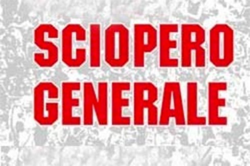 sciopero generale sciopero generale