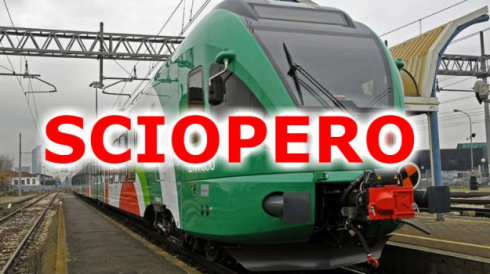 Domenica 15 maggio sciopero del trasporto ferroviario