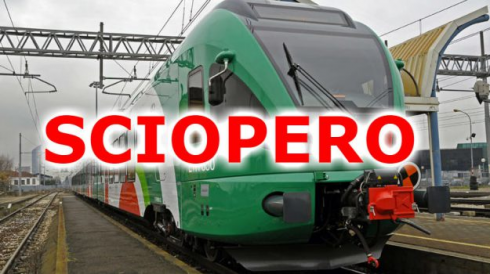Sciopero dei treni in Italia