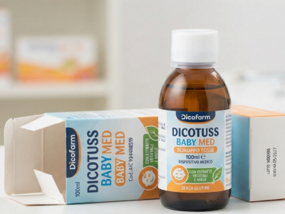 Dispositivo medico in sciroppo per bambini "Dicotuss Baby Med 100ml" ritirato volontariamente dalla vendita