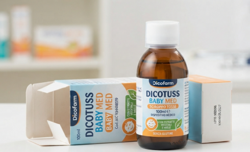 Dispositivo medico in sciroppo per bambini "Dicotuss Baby Med 100ml" ritirato volontariamente dalla vendita