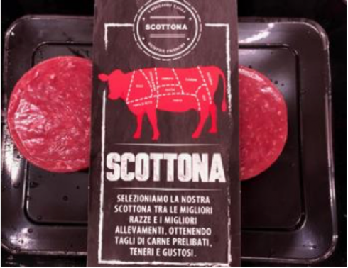 Lotto di tartare di bovino adulto - scottona ritirato dal commercio: rischio salmonella. 