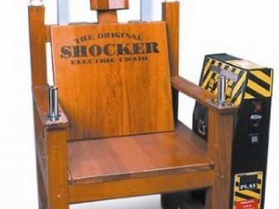 gioco sedia elettrica "Shocker"  