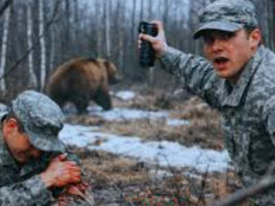 Soldati dell'esercito statunitense feriti in un attacco di orso