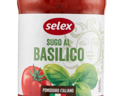 Allerta alimentare: richiamato lotto di sugo pronto al basilico Selex per possibile presenza di frammenti di vetro