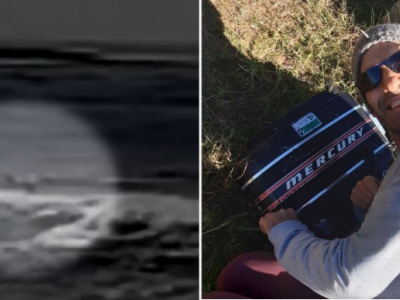 Australia: scioccante video del momento in cui un grande squalo bianco ha attaccato un surfista 57enne