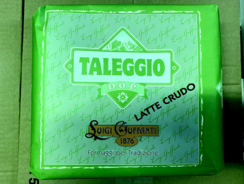 Presenza di Escherichia coli STEC: richiamato taleggio dop a latte crudo incarto verde a marchio LUIGI GUFFANTI 1876