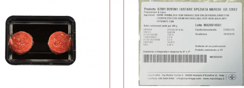 Listeria in tartare di bovino speziata richiamata dal commercio