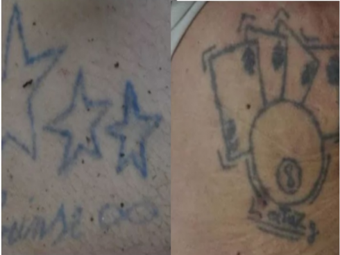 Chi riconosce questi tatuaggi? Un uomo senza vita è stato abbandonato nei boschi: la Polizia diffonde le immagini dei tatuaggi