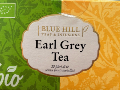 Livelli eccessivi di purgativo antrachinone in diversi lotti di tè Earl Grey bio a marchio Blue Hill Teas & Infusions richiamati dai supermercati