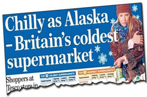 temperature supermercati