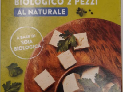 Errore di confezionamento, richiamato tofu vegano biologico al naturale a marchio Despar