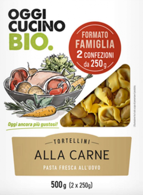 Lista errata allergeni, richiamati dalla vendita tortellini alla carne biologici a marchio Oggi Cucino Bio