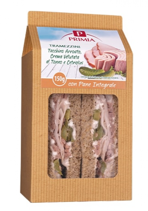 I supermercati IPERAL richiamano tramezzini a marca PRIMIA per errata etichettatura.