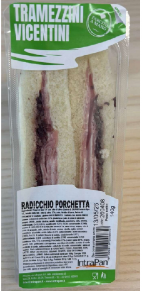 Batterio listeria in un ingrediente dei tramezzini vicentini richiamati dalla vendita